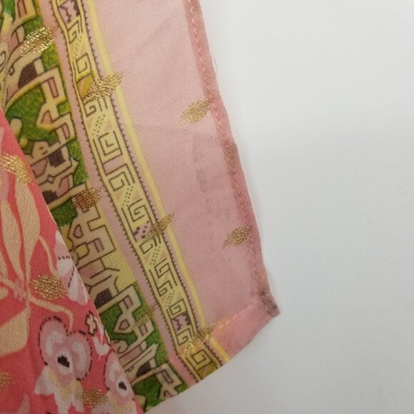 House of Harlow 1960 Ruffled Tiered Floral Maxi Dress Small Boho Festival Resort - Picture 8 of 13